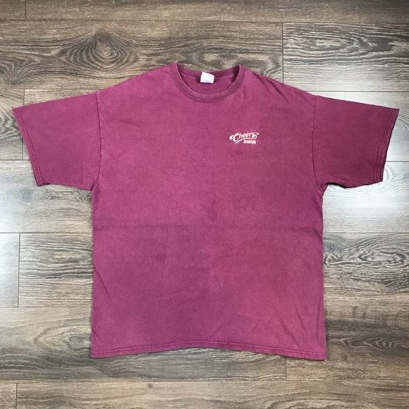 Cheers In Boston Bar Restaurant Popular TV Sitcoms Show Men’s Retro Style Shirt - Picture 5 of 8